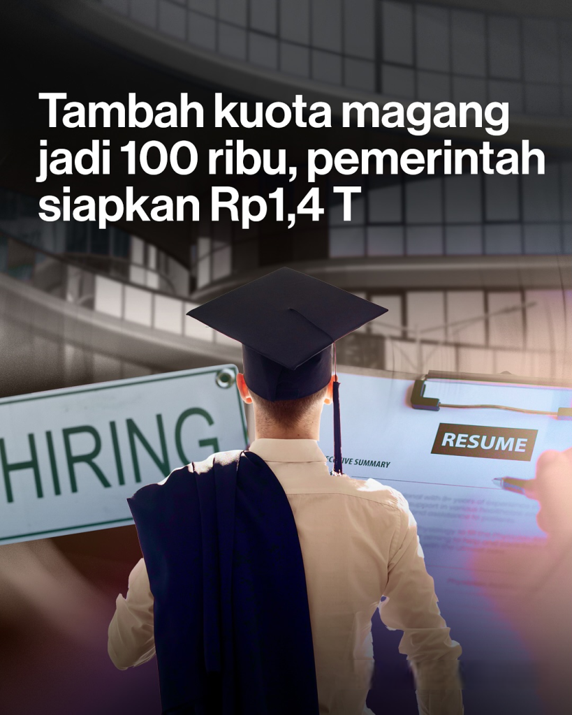 Pemerintah naikkan kuota magang nasional jadi 100 ribu peserta mulai November 2025. Simak dampaknya bagi lulusan muda dan peluang kerja baru