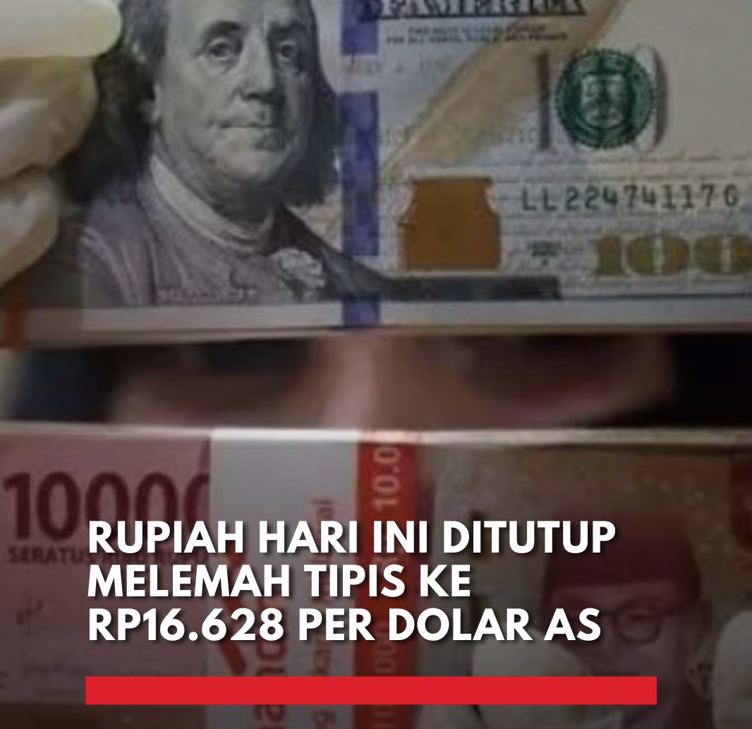 Rupiah melemah