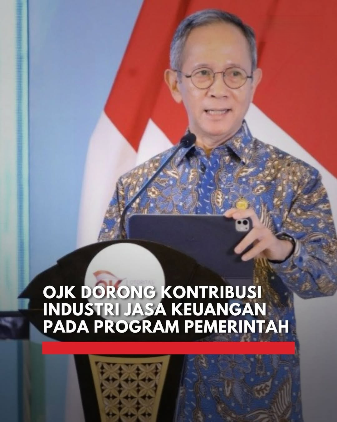 Otoritas Jasa Keuangan (OJK) mendorong industri jasa keuangan terus memperkuat kinerjanya, agar OJK dorong industri keuangan