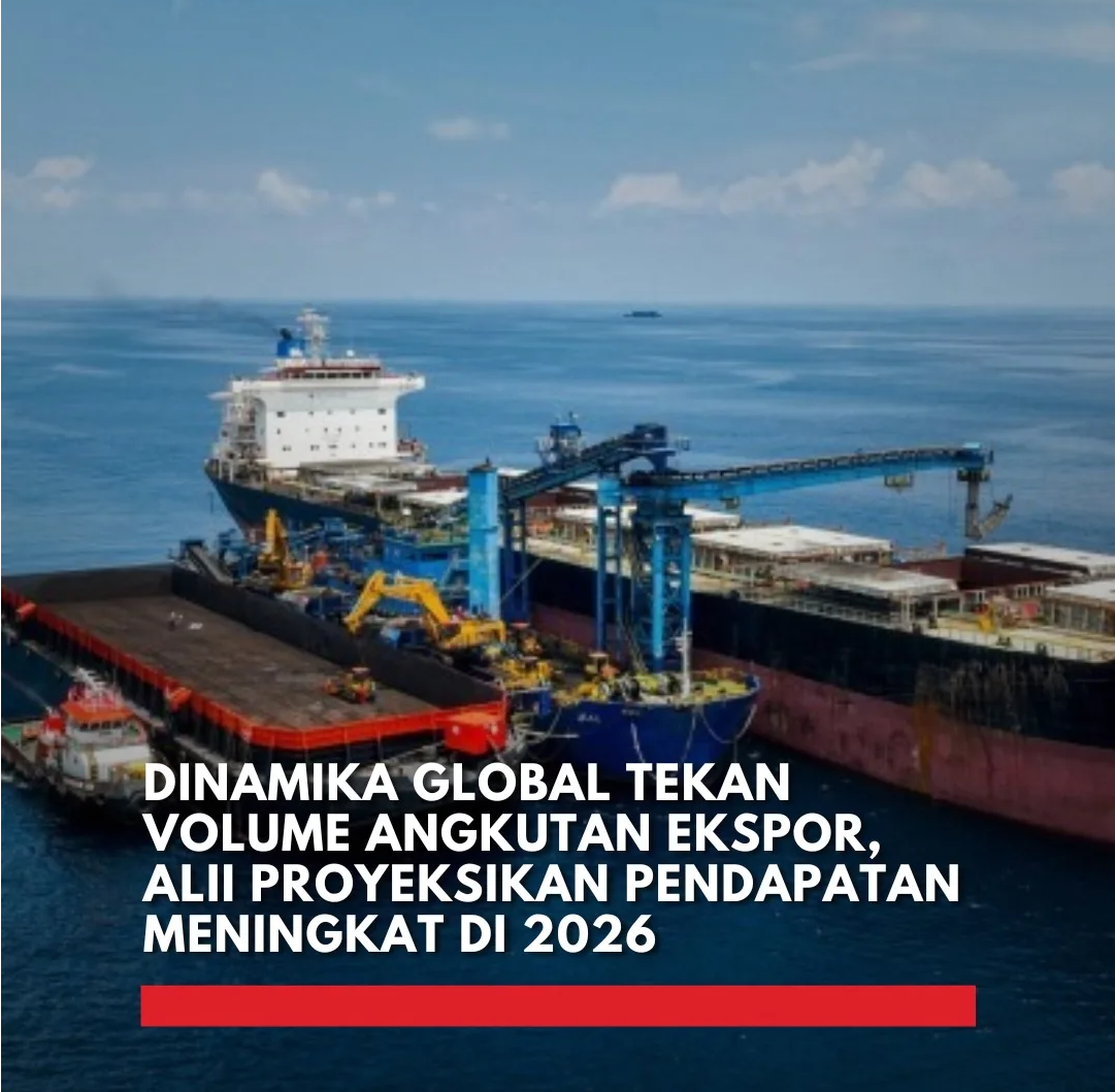 Volume Angkutan Tongkang ALII Turun hingga 50 Persen, Ekspor Batu Bara Tertekan Global penurunan volume angkutan tongkang ALII