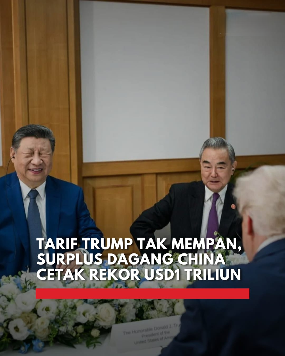surplus perdagangan China