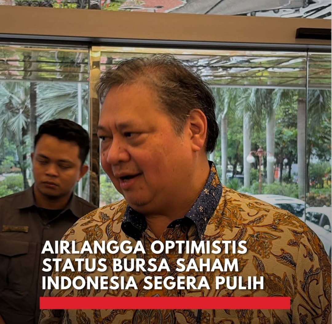 Airlangga Optimistis Regulasi Baru Pulihkan Status Bursa RI di Mata MSCI Status bursa Indonesia MSCI